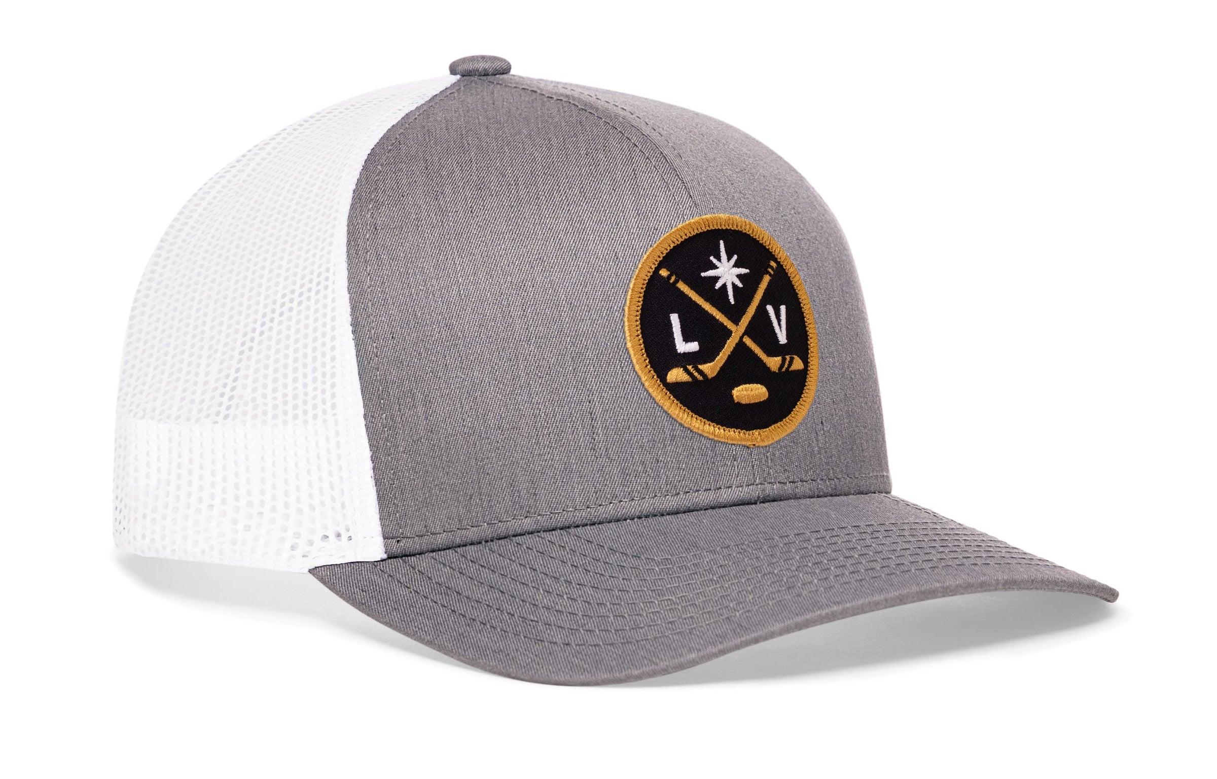 Las Vegas Hockey Trucker Hat  |  LV X Snapback