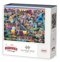 Las Vegas Strip 1000 Piece Jigsaw Puzzle by Boardwalk Puzzle Company - BIG FRENCHIES