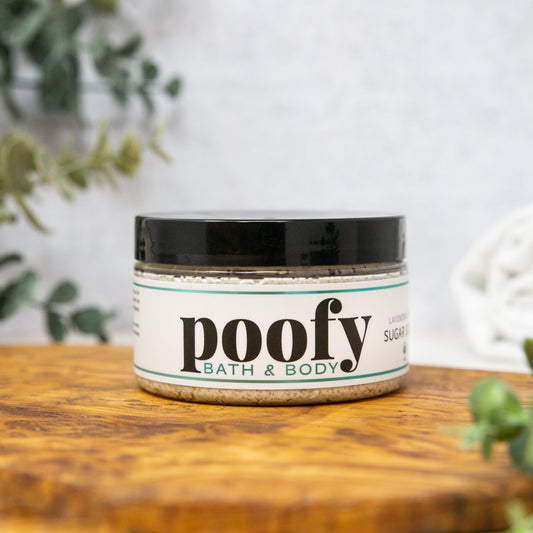 Lavender Lemon Creamy Sugar Scrub Organic - BIG FRENCHIES
