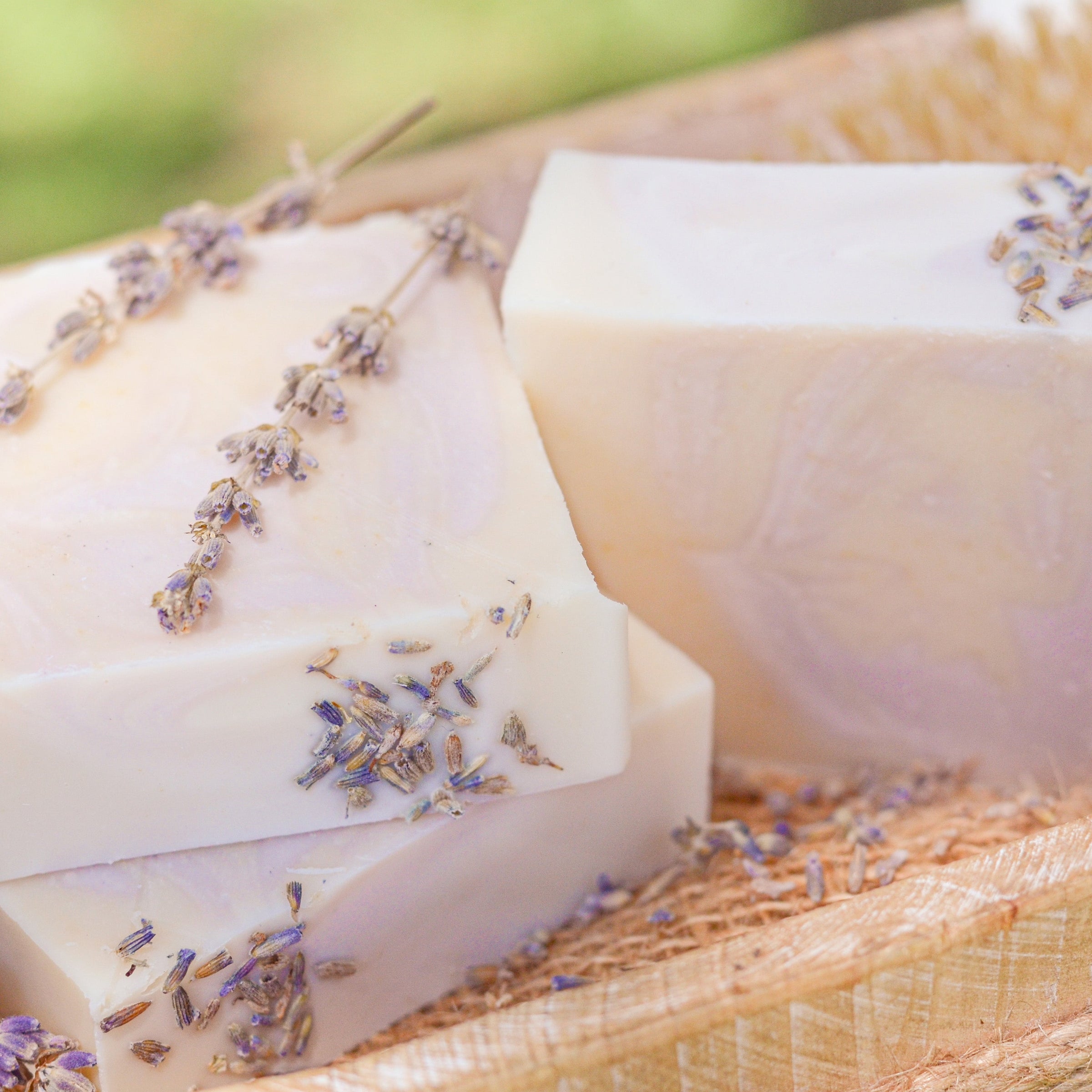 Lavender + Mint Handmade Tallow and Goat Milk Soap Bar - BIG FRENCHIES