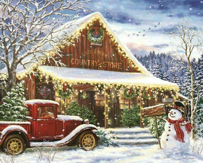 Lazy Creek Country Store 1000 Piece Jigsaw Puzzle by Springbok Puzzles - BIG FRENCHIES