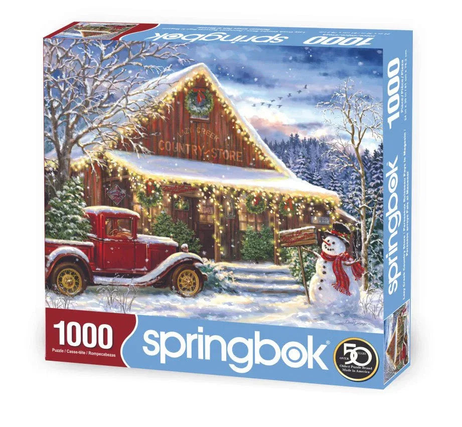 Lazy Creek Country Store 1000 Piece Jigsaw Puzzle by Springbok Puzzles - BIG FRENCHIES