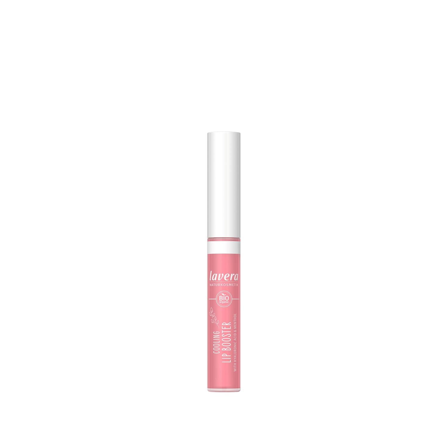 Lavera Natural Lip Booster & Plumper - Cooling Effect, Organic Ingredients, Cruelty-Free Beauty