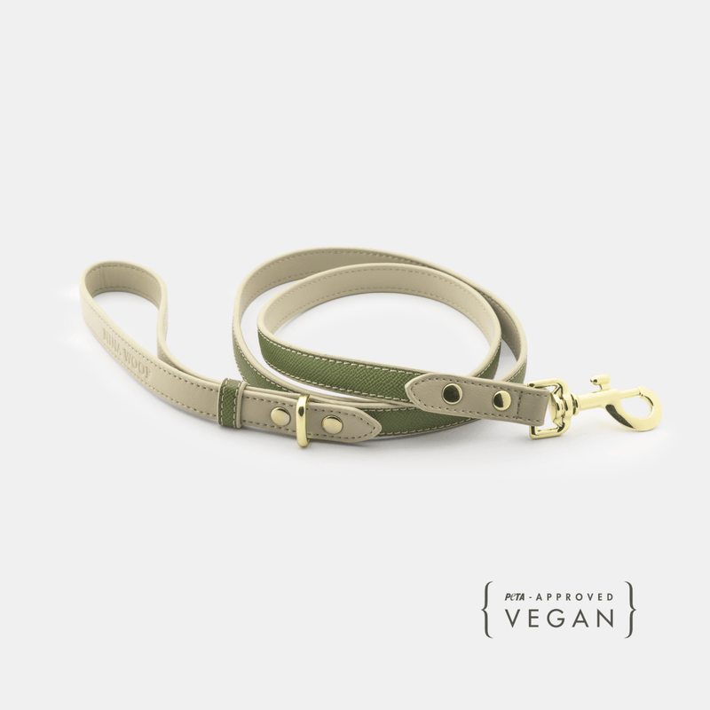 Leash 4ft - Vegan Leather - Copenhagen-Pet Leashes-BIG FRENCHIES-Nina Woof