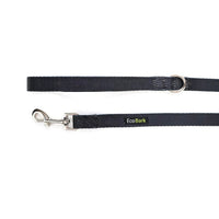Black Dog Leash- EcoBark- Comfort Grip Padded Leash 5ft for Small and Medium Dogs - BIG FRENCHIES