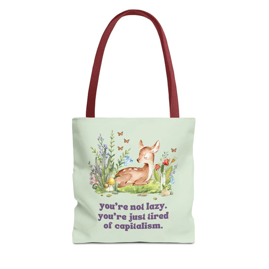 Tired of Capitalism Tote Bag - BIG FRENCHIES