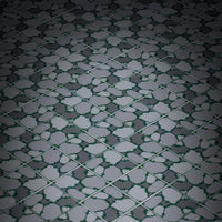 Cobblestone Flooring (Plant Overgrowth) - Custom Printed 2x2 Tile made using LEGO part