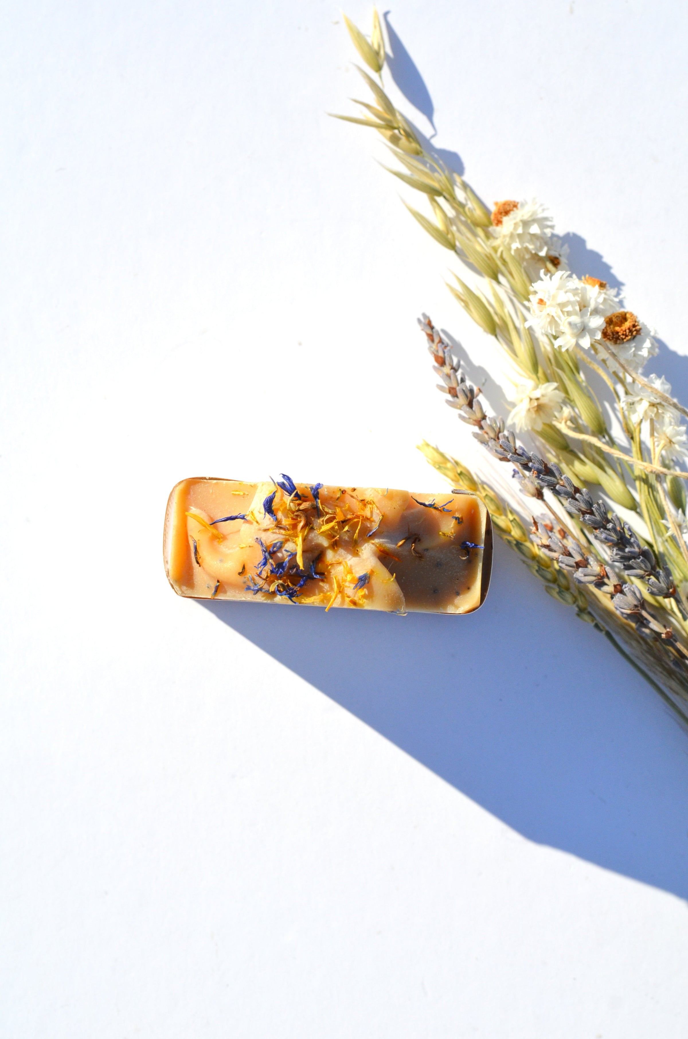 Lemon + Honey + Poppy Seed Handmade Tallow and Goat Milk Soap Bar - BIG FRENCHIES