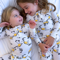 Amalfi Coast Lemon White Two-Piece Set