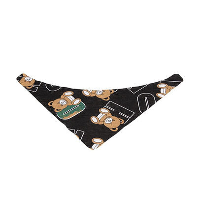 Lepus Bandana Dog Collar Stylish Patterned Neckwear Size 1 Small