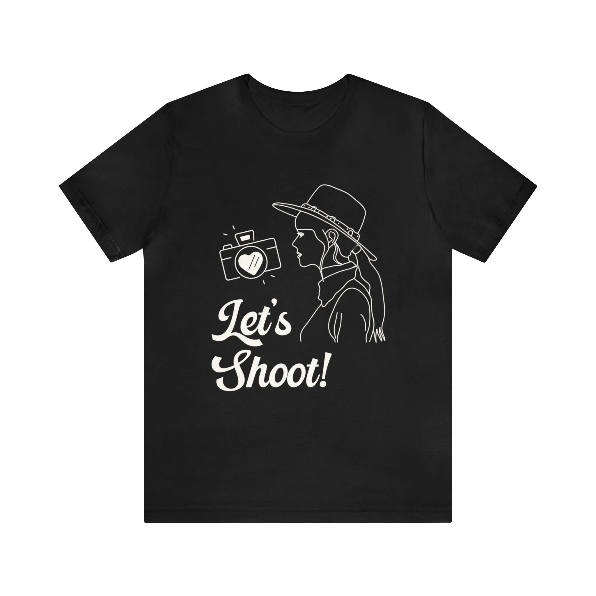 Let's Shoot! | Funny Western Aesthetic Tee Shirt for Wedding Photographer - BIG FRENCHIES