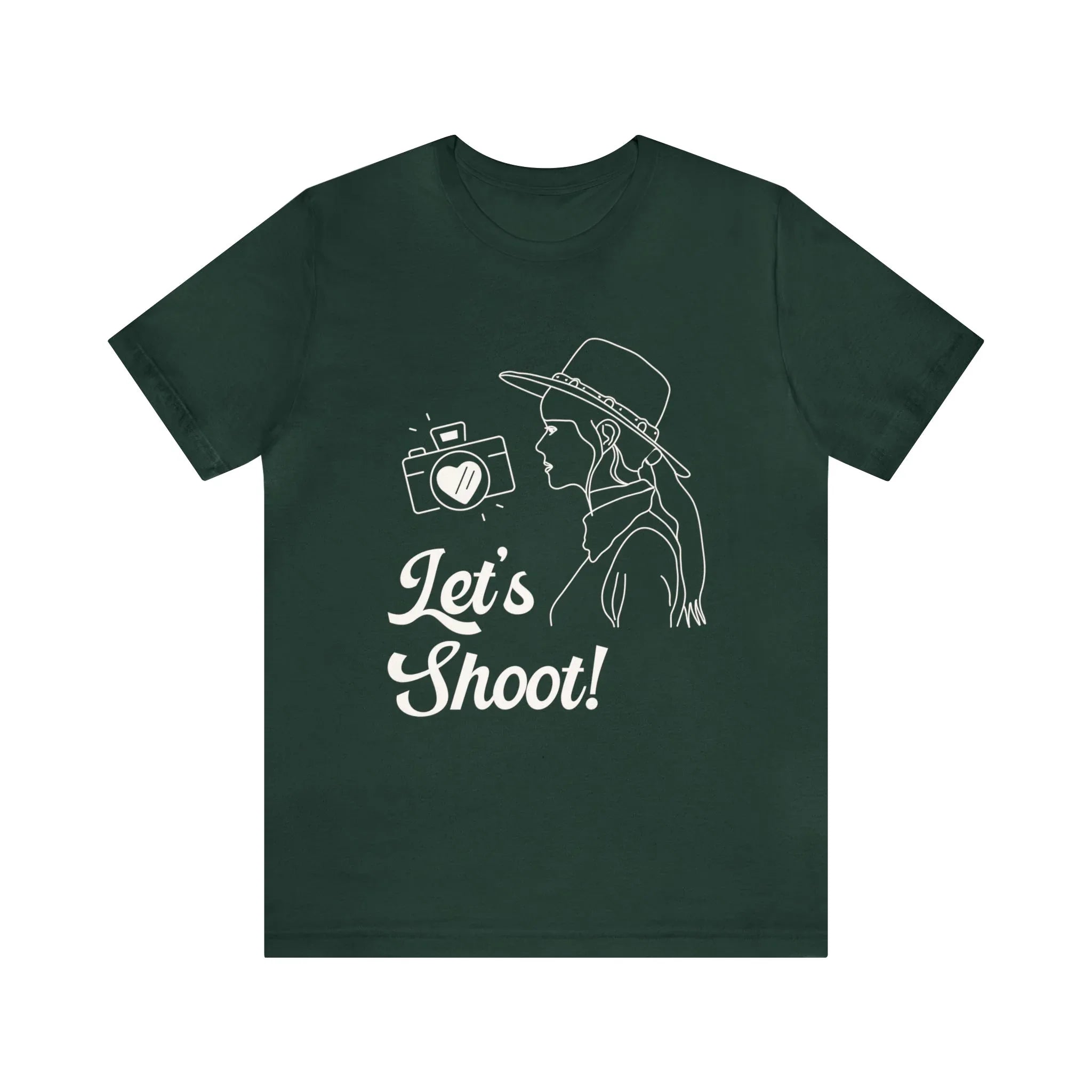 Let's Shoot! | Funny Western Aesthetic Tee Shirt for Wedding Photographer - BIG FRENCHIES