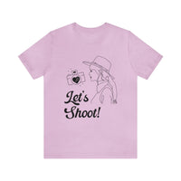 Let's Shoot! | Funny Western Aesthetic Tee Shirt for Wedding Photographer - BIG FRENCHIES