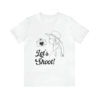 Let's Shoot! | Funny Western Aesthetic Tee Shirt for Wedding Photographer - BIG FRENCHIES