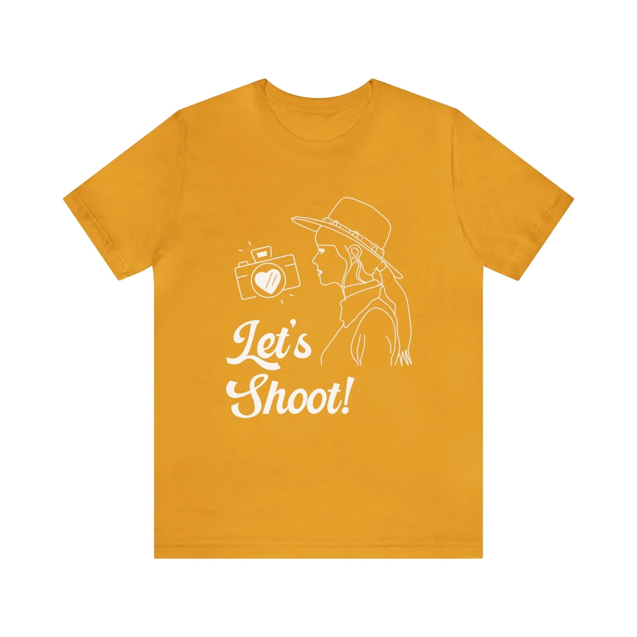 Let's Shoot! | Funny Western Aesthetic Tee Shirt for Wedding Photographer - BIG FRENCHIES