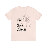 Let's Shoot! | Funny Western Aesthetic Tee Shirt for Wedding Photographer - BIG FRENCHIES