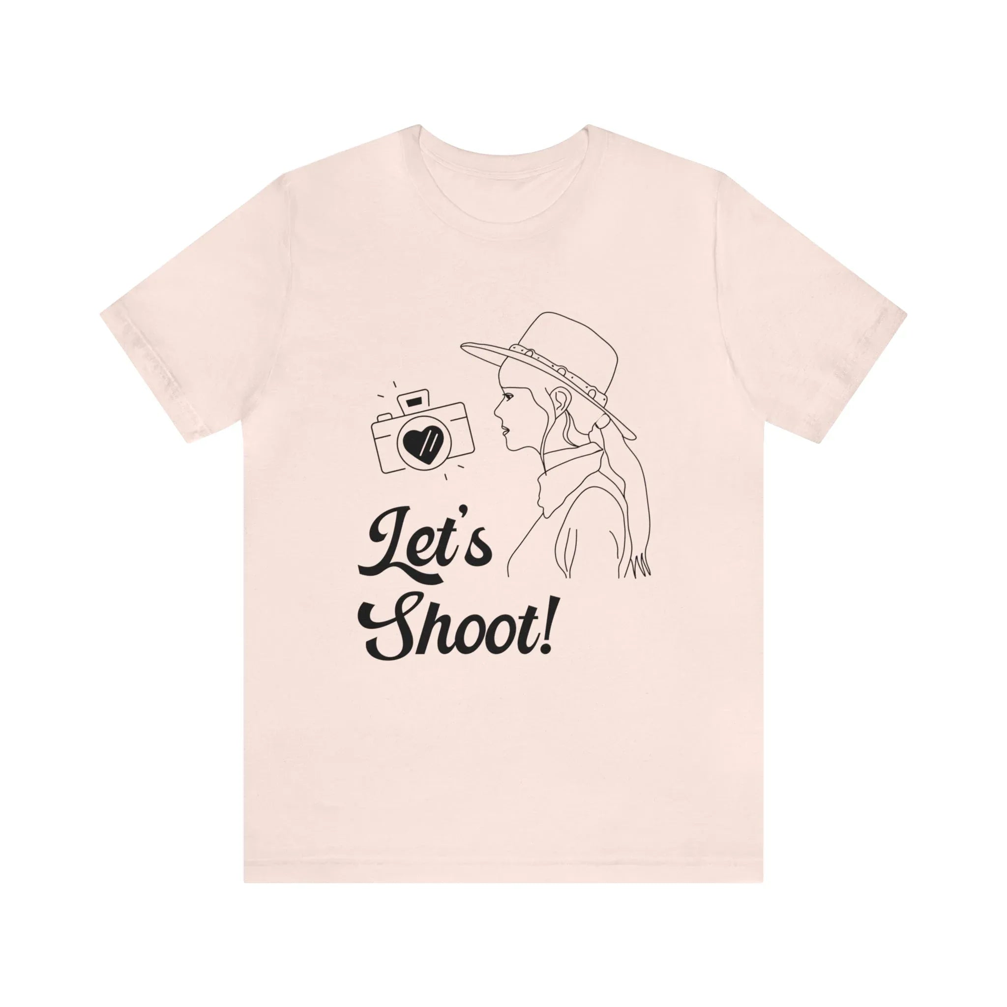Let's Shoot! | Funny Western Aesthetic Tee Shirt for Wedding Photographer - BIG FRENCHIES