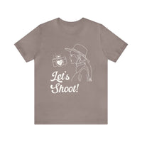 Let's Shoot! | Funny Western Aesthetic Tee Shirt for Wedding Photographer - BIG FRENCHIES