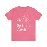 Let's Shoot! | Funny Western Aesthetic Tee Shirt for Wedding Photographer - BIG FRENCHIES