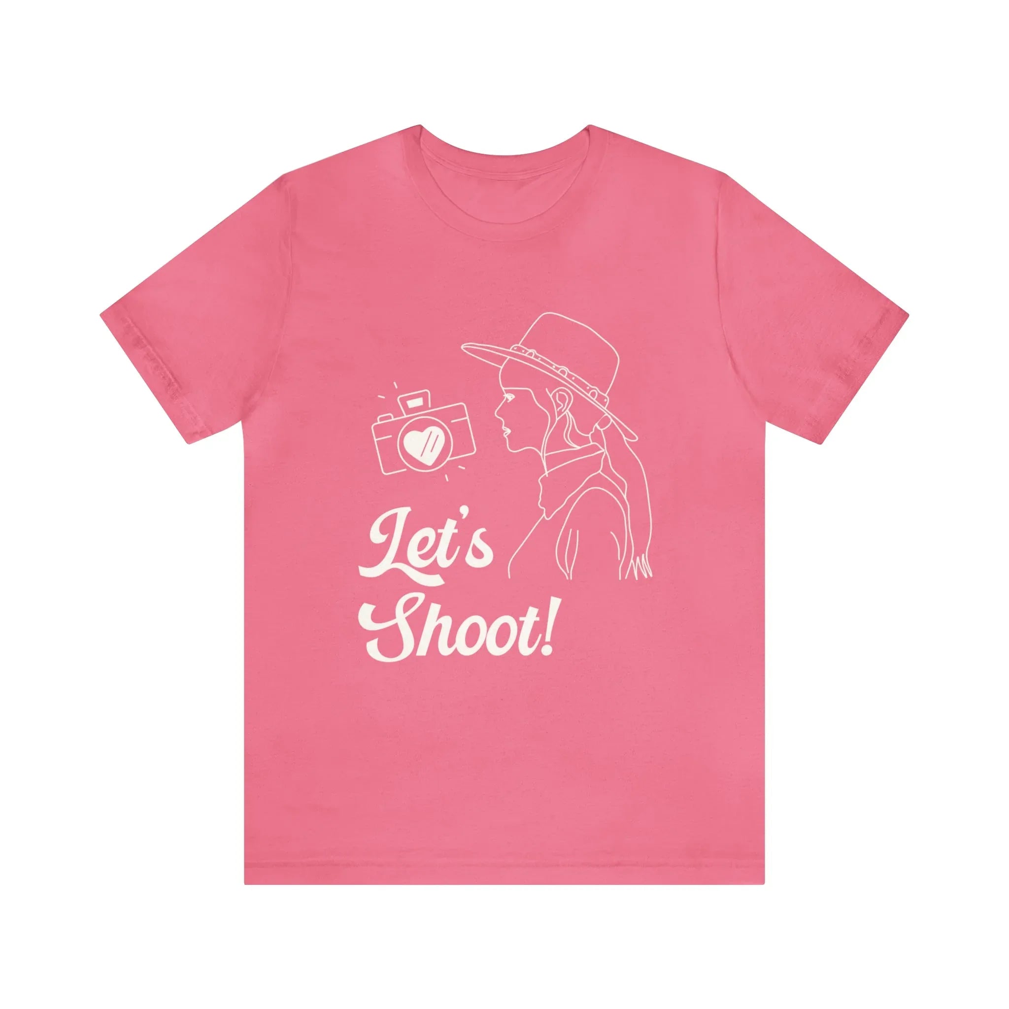 Let's Shoot! | Funny Western Aesthetic Tee Shirt for Wedding Photographer - BIG FRENCHIES