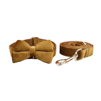 Personalized Light Coffee Velvet Classic Set