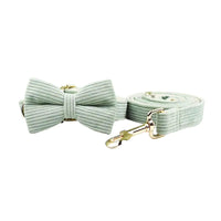 Personalized Light Green Corduroy Classic Set