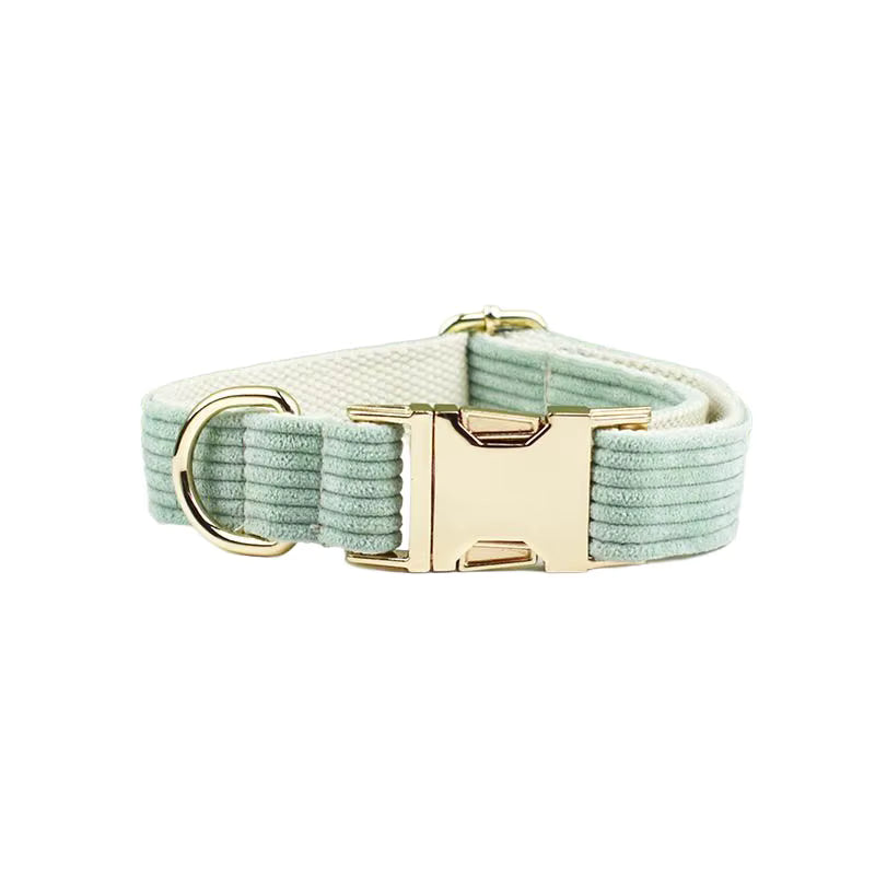 Personalized Light Green Corduroy Classic Set