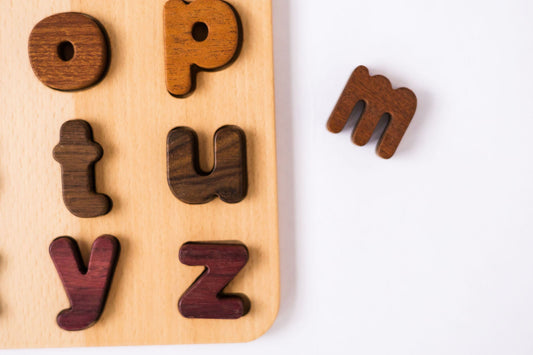 Lowercase A-Z Alphabet Letter Puzzle