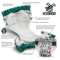 Lil Learnerz Training Pants (2pk) - Charlie & Quinn
