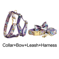 Personalized Lilac Meadow Floral Classic Set
