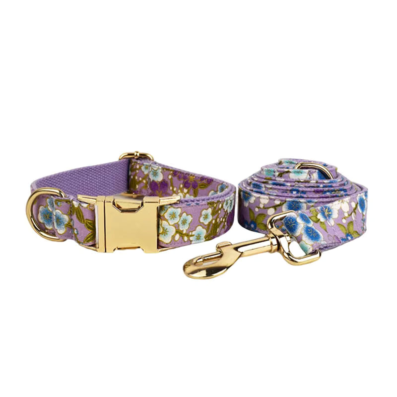 Personalized Lilac Meadow Floral Classic Set
