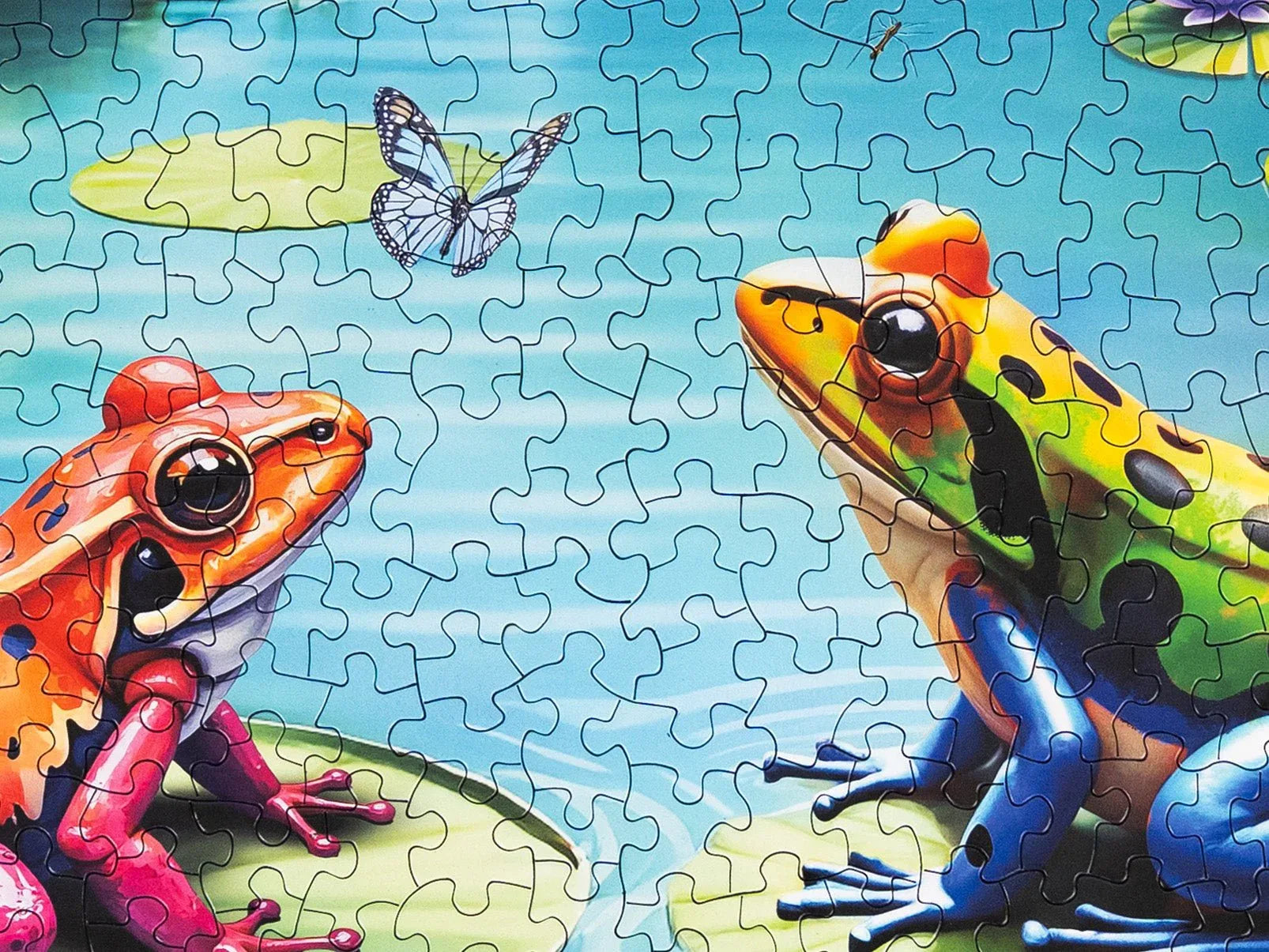 Lily Pond Paradise 1000 Piece Jigsaw Puzzle - Limited Release | Springbok Puzzles - BIG FRENCHIES