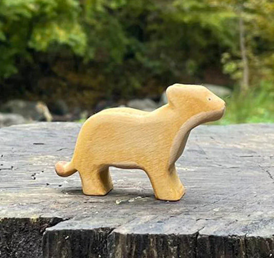 Wooden Lion Cub Toy - BIG FRENCHIES