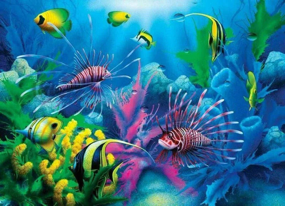 Lions of the Sea 100 Piece Jigsaw Puzzle by Springbok Puzzles - BIG FRENCHIES