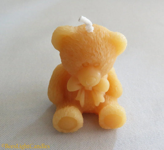 Little Bear Beeswax Candle - BIG FRENCHIES