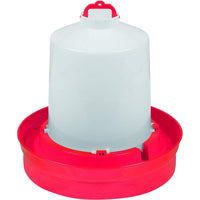 Little Giant Deep Base Poultry Waterer Chicken Water Container Heavy Duty 2 Gallon