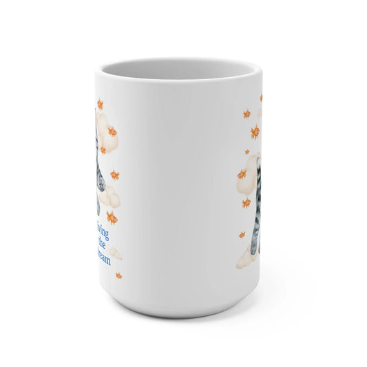 Living the Dream Cat Mug - BIG FRENCHIES