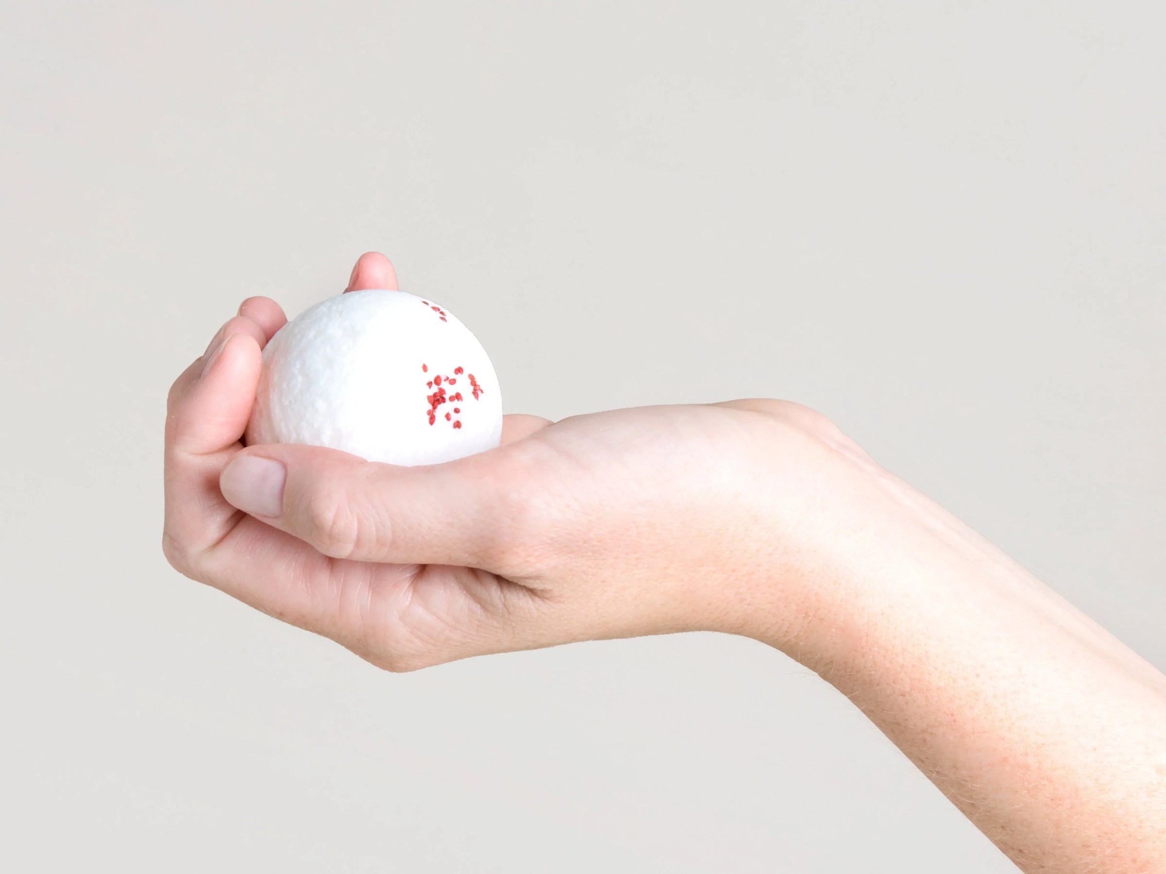Bulk - 100 Natural Vegan Mix scents Bath Bombs - White - BIG FRENCHIES