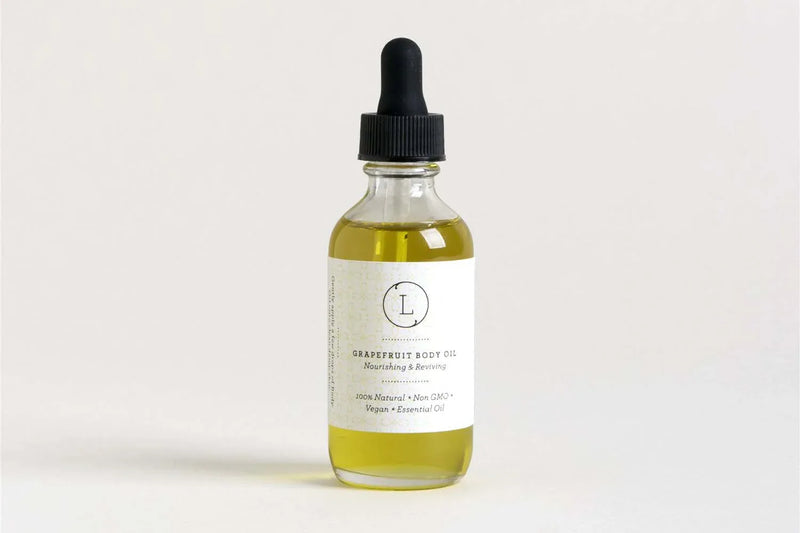 Natural Body Oil, Grapefruit Moisturizing Body Oil - BIG FRENCHIES