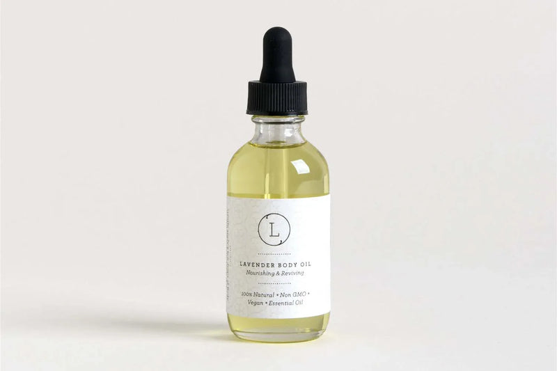 Lavender Body Oil, Natural Moisturizing Body Oil - BIG FRENCHIES