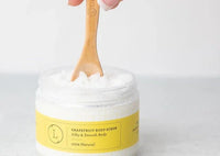Moisturizing set with Grapefruit body oil and Body scrub - BIG FRENCHIES