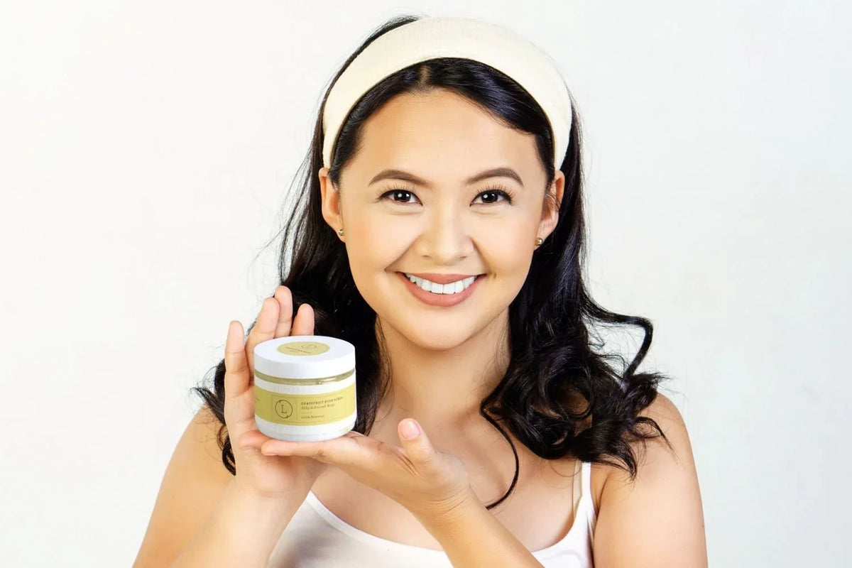 Grapefruit Body Salt Scrub - Moisturizing and fresh - BIG FRENCHIES