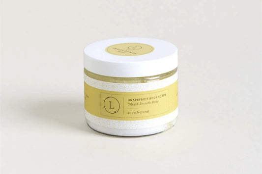 Grapefruit Body Salt Scrub - Moisturizing and fresh - BIG FRENCHIES
