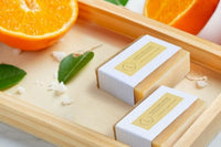 2x Natural Handmade Soap Bar, Orange Ylang Ylang Soap - BIG FRENCHIES