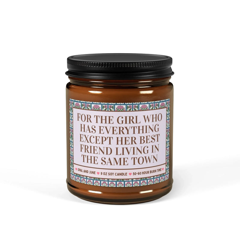Candle For the Girl Who Has Everything Except Her Best Friend Living in the Same Town - BIG FRENCHIES