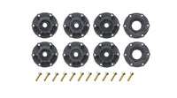 Louise R/C SC-Hummer 1/10 Short Course Tires, Soft, 12, 14 & 17mm Removable Hex Glued on Black Rim (2) LT3224SB