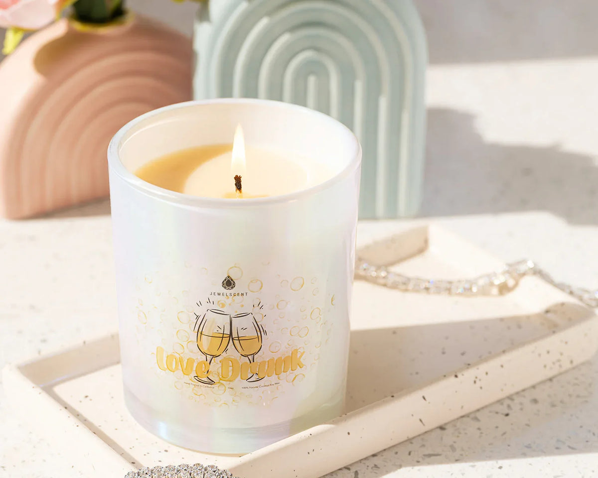 Love Drunk Iridescent 10oz Signature Jewelry Candle - BIG FRENCHIES