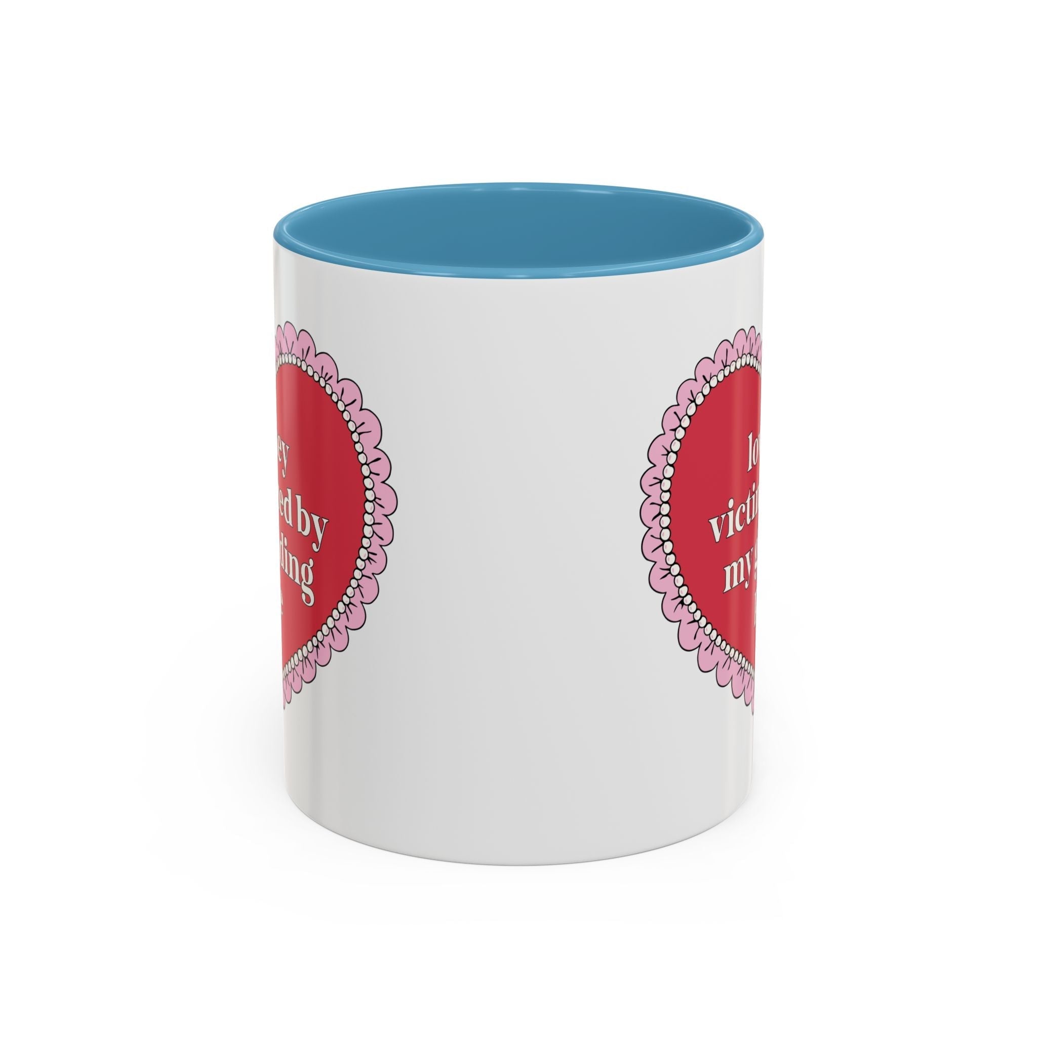 Lowkey Victimized by My Grading Pile Coffee Mug