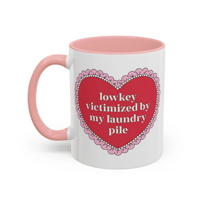 Lowkey Victimized by My Laundry Pile Coffee Mug - BIG FRENCHIES