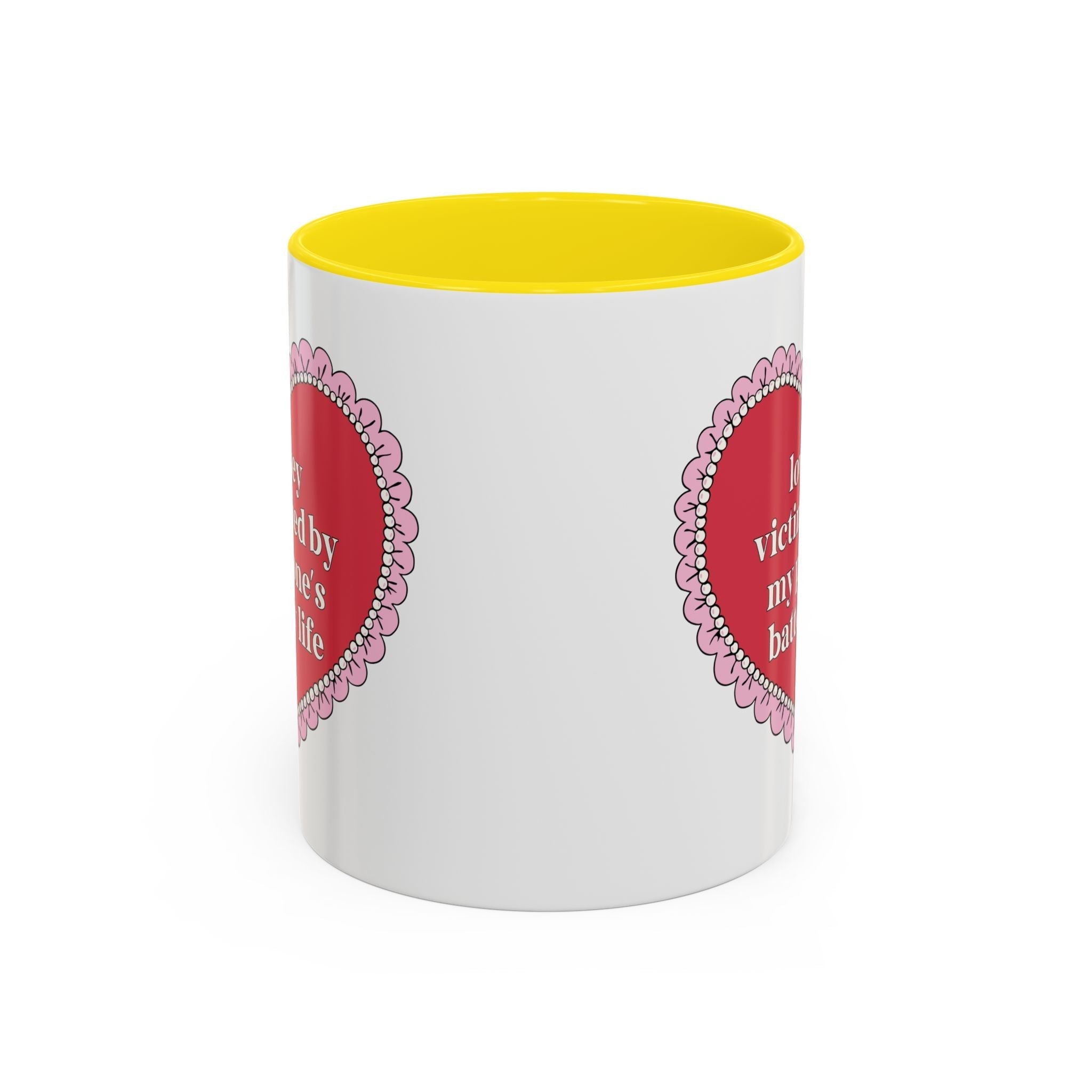 Lowkey Victimized By My Phone's Battery Life 11 Oz Coffee Mug